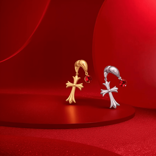 Crimson Cross Drops - The Avenue