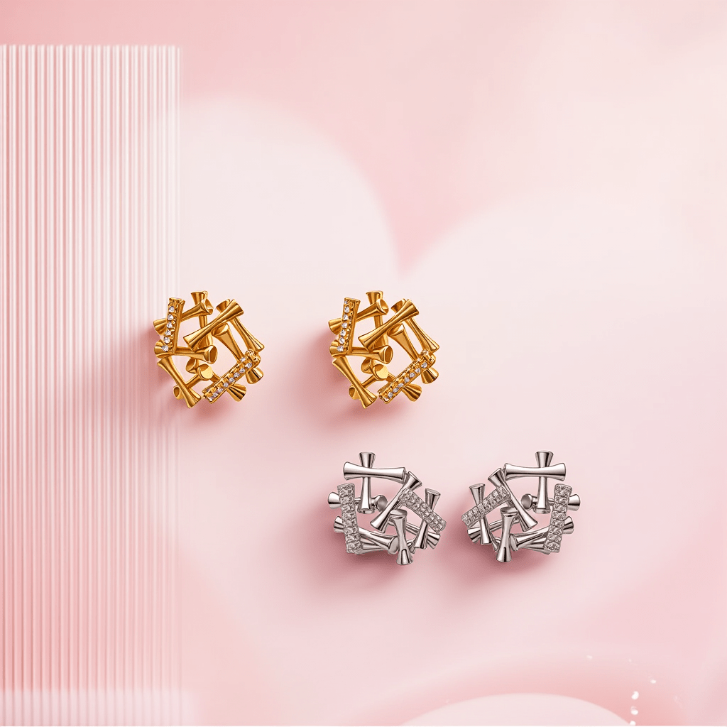 Romantic Forever, Starting elegant statement earrings - Timeless niche jewelry - The Avenue