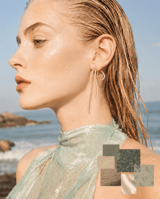Gilded Grace Bow Earrings - The Avenue