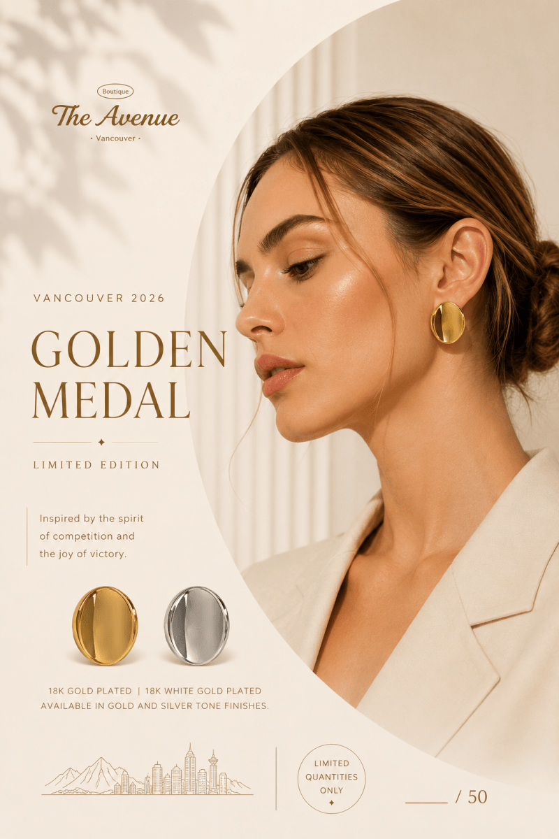 Golden Medal — Vancouver 2026 Limited Edition - The Avenue