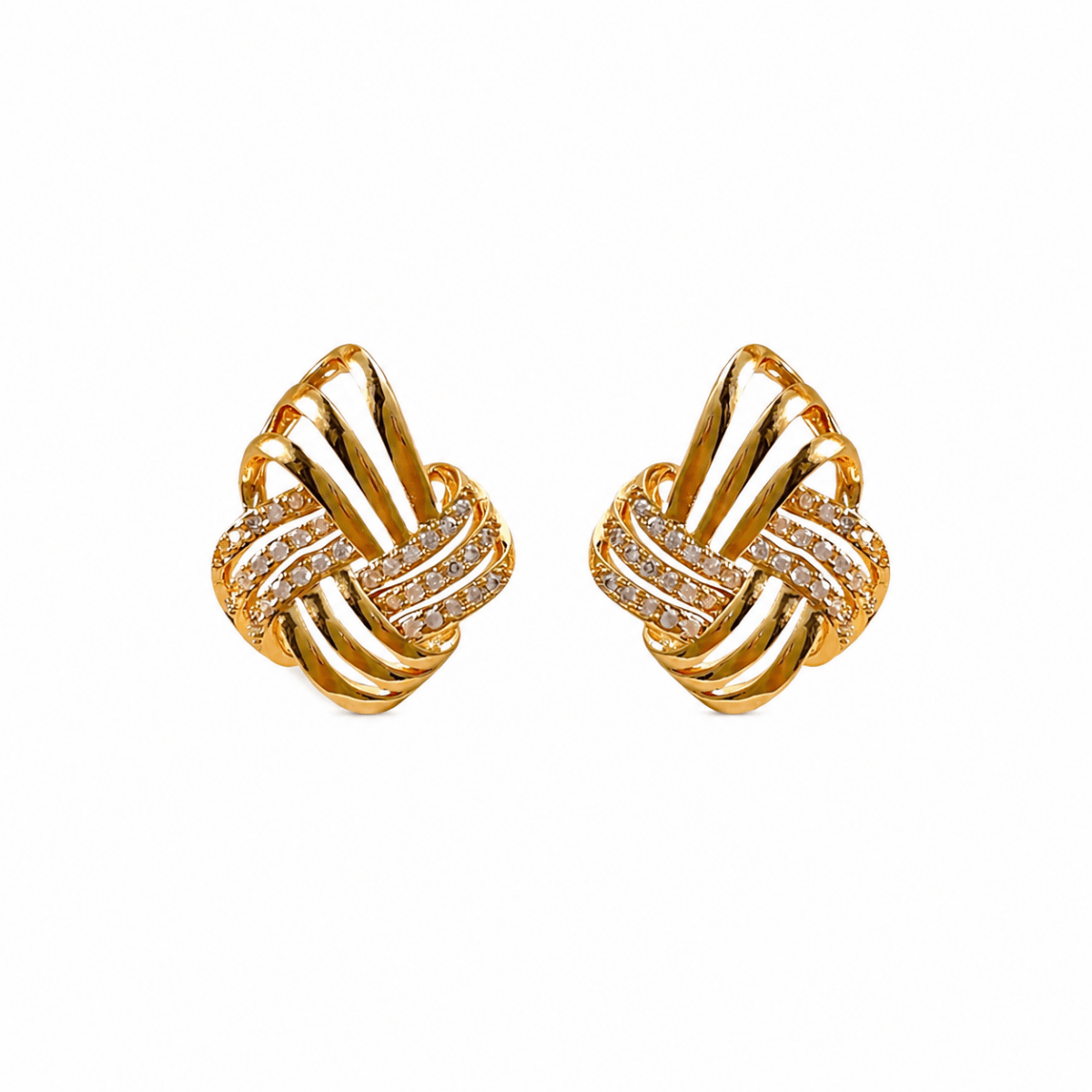 Intreccio – 925 Sterling Silver Earrings – view 4
