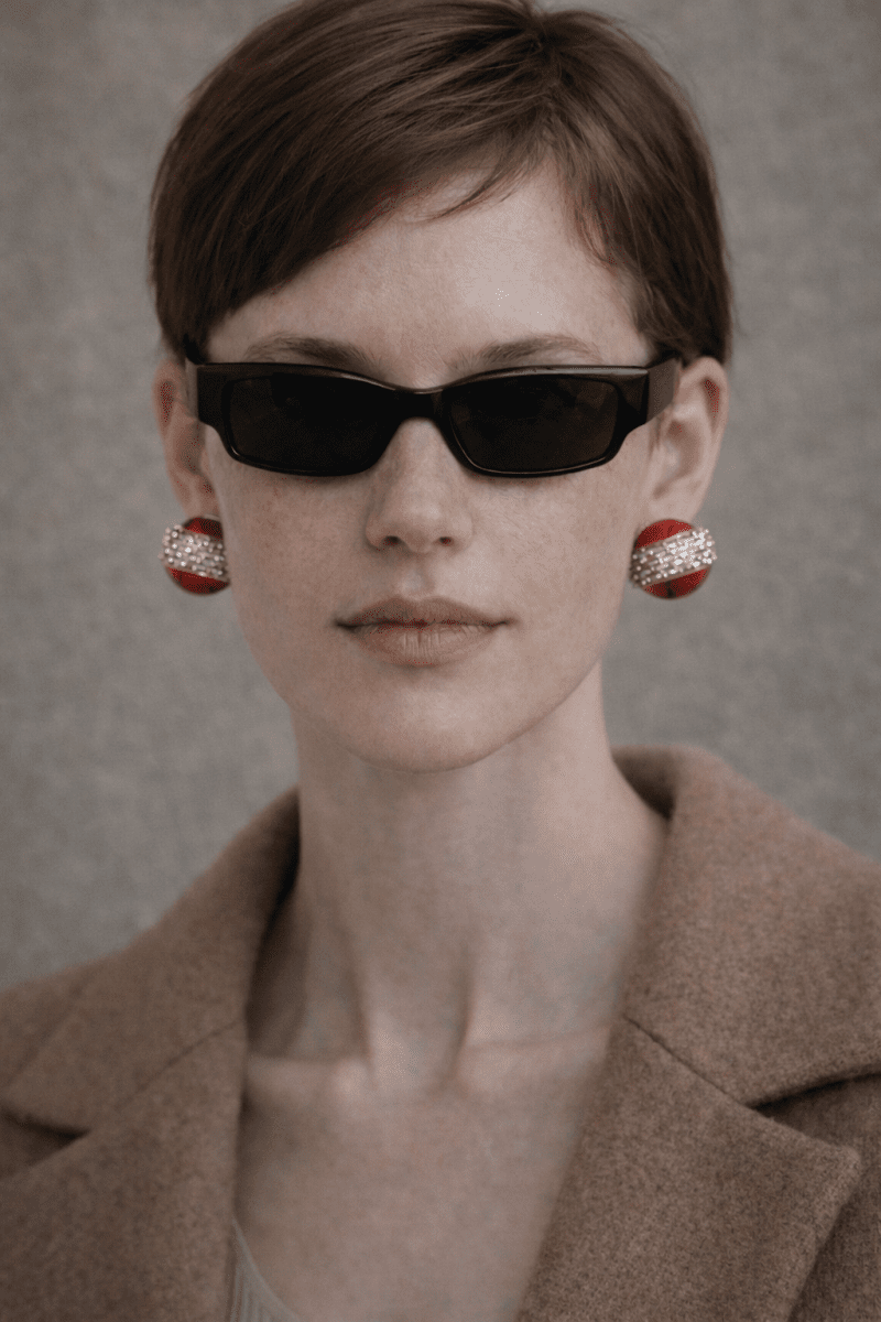 Red Ember Studs - The Avenue