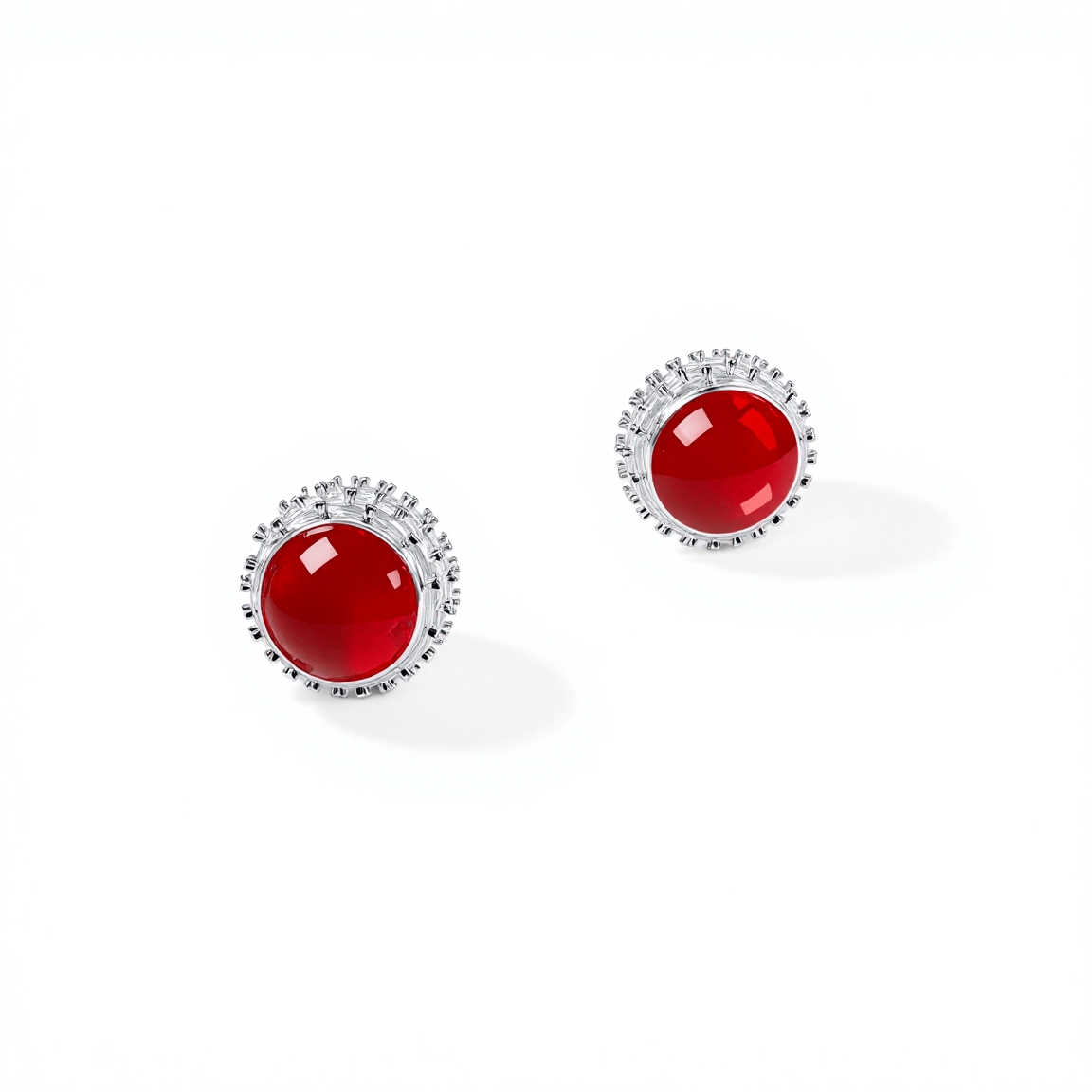 Red Ember Studs - The Avenue